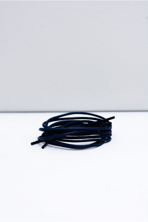 Lacets fins cirés Corbby Navy Lacets fins cirés Corbby Navy