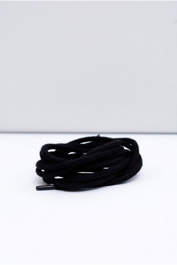 Lacets ronds noirs Corbby