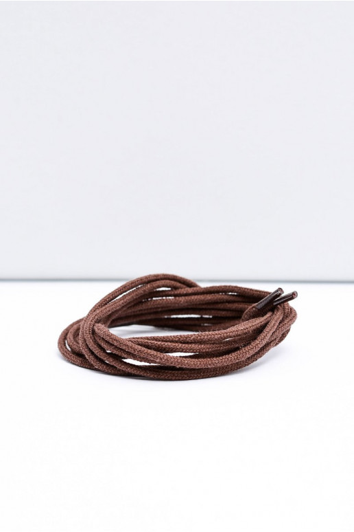 Lacets ronds Slim marron Corbby