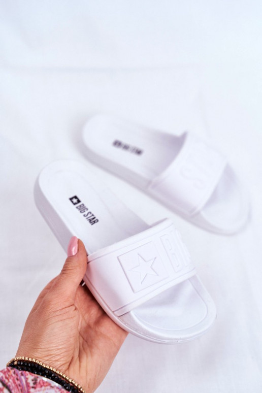 Chaussons Enfant Big Star couleur blanc DD374154