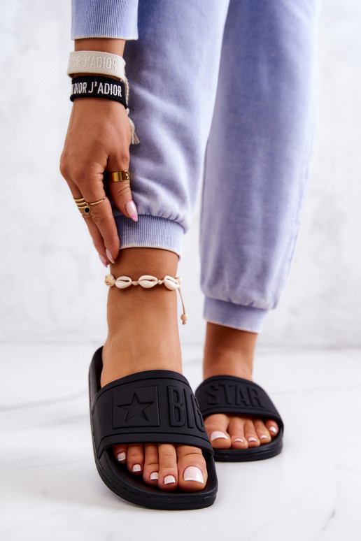 Chaussons femme Big Star couleur noir DD274A271