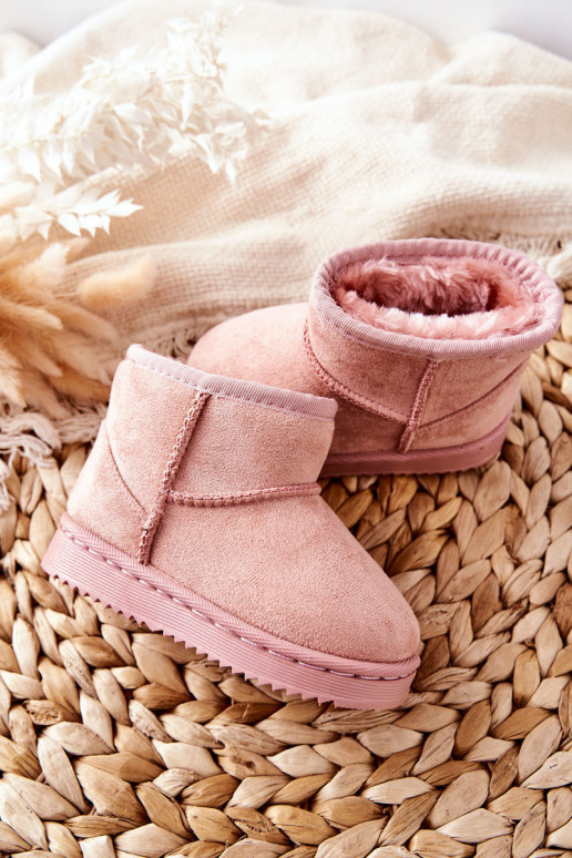 Bottes d'hiver chaudes pour enfants de couleur rose Gooby Bottes d'hiver chaudes pour enfants de couleur rose Gooby