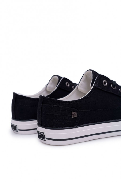 Chaussures de loisirs pour hommes Big Star couleur noire DD174273