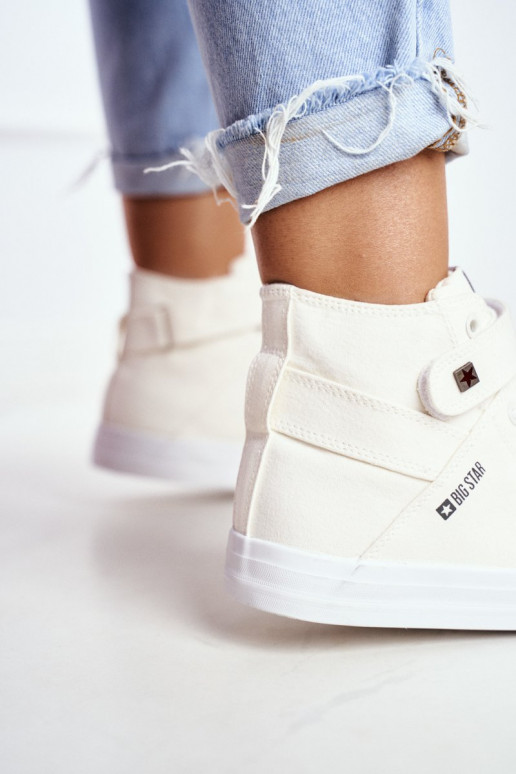 chaussures de loisirs avec semelle Big Star FF274579 couleur blanche chaussures de loisirs avec semelle Big Star FF274579 couleur blanche