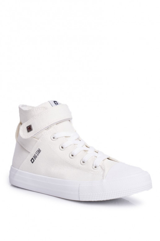 chaussures de loisirs avec semelle Big Star FF274579 couleur blanche chaussures de loisirs avec semelle Big Star FF274579 couleur blanche