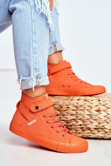 chaussures de loisirs avec semelle Big Star FF274583 couleur orange 2