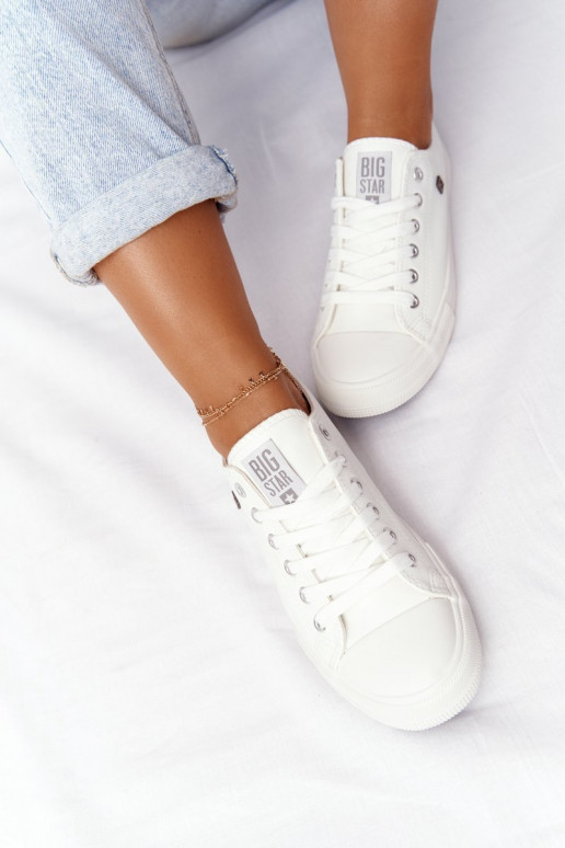 chaussures de loisirs Big Star couleur blanche V274869 chaussures de loisirs Big Star couleur blanche V274869