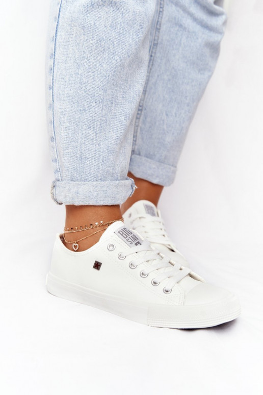 chaussures de loisirs Big Star couleur blanche V274869