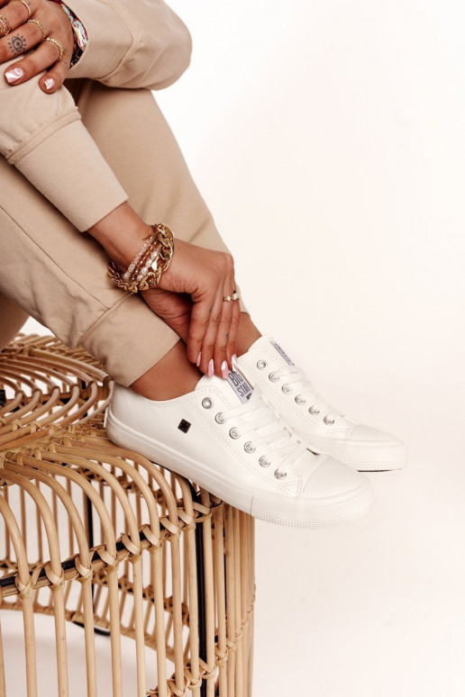 chaussures de loisirs Big Star couleur blanche V274869
