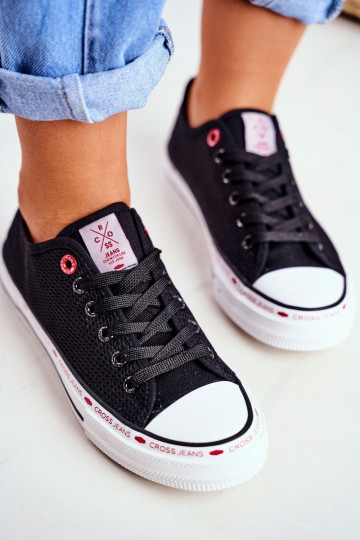 Chaussures de loisirs Cross Jeans couleur noir FF2R4015C