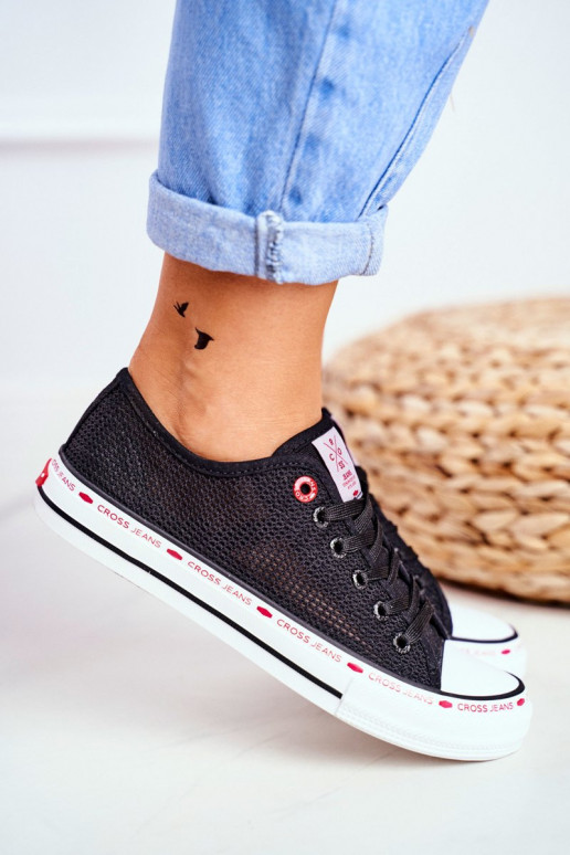 Chaussures de loisirs Cross Jeans couleur noir FF2R4015C