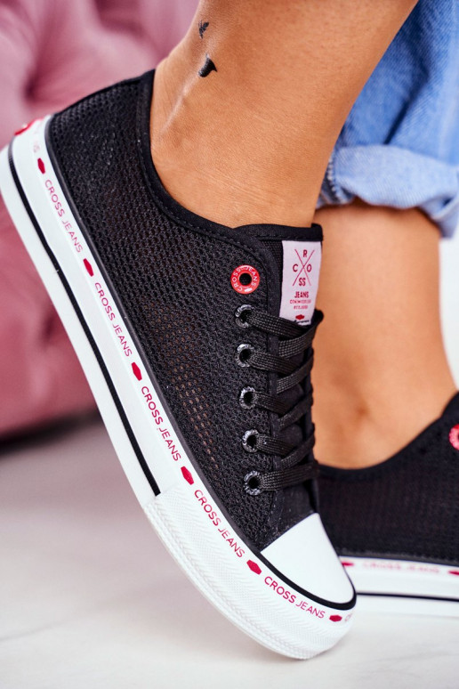 Chaussures de loisirs Cross Jeans couleur noir FF2R4015C