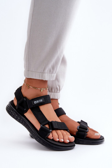 Sandales femme Big Star FF274A600 noir 2
