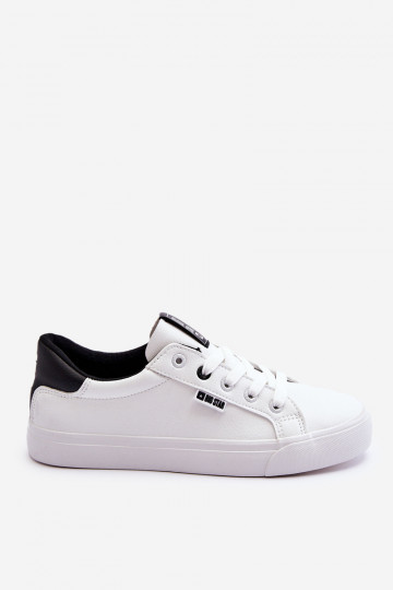 Baskets Big Star EE274312 couleurs blanc-noir