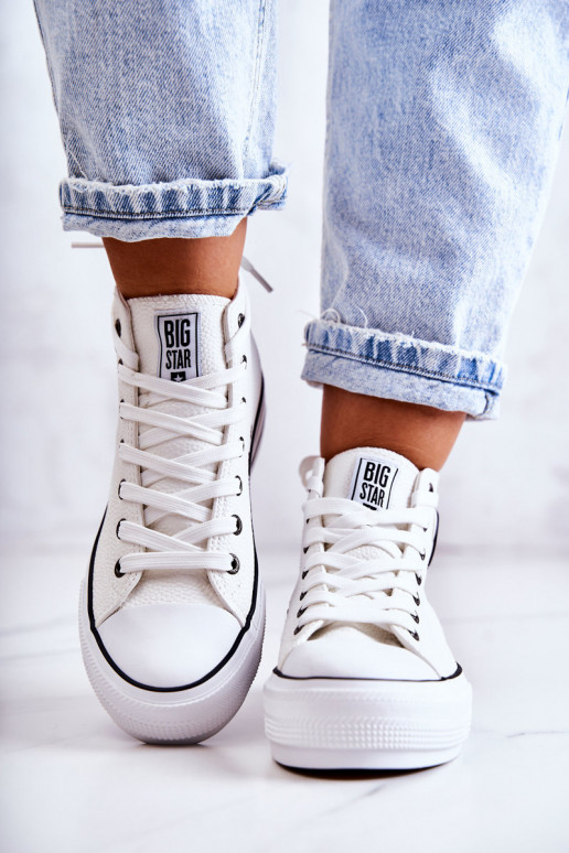 Chaussures de loisirs Big Star couleur blanche GG274013
