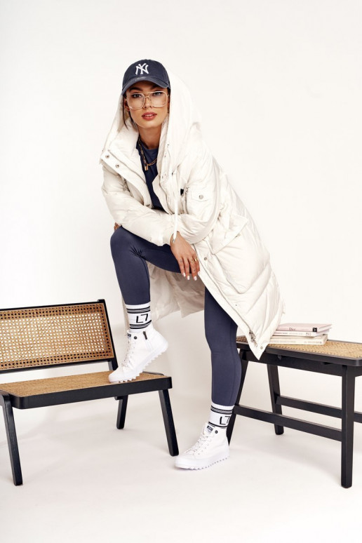 chaussures de loisirs à semelles à semelles larges BIG STAR FF274241 couleur blanche chaussures de loisirs à semelles à semelles larges BIG STAR FF274241 couleur blanche