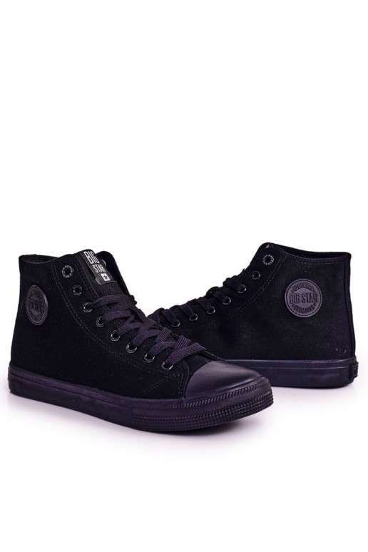 Chaussures de loisirs modèle classique à semelles BIG STAR FF174550 couleur noir