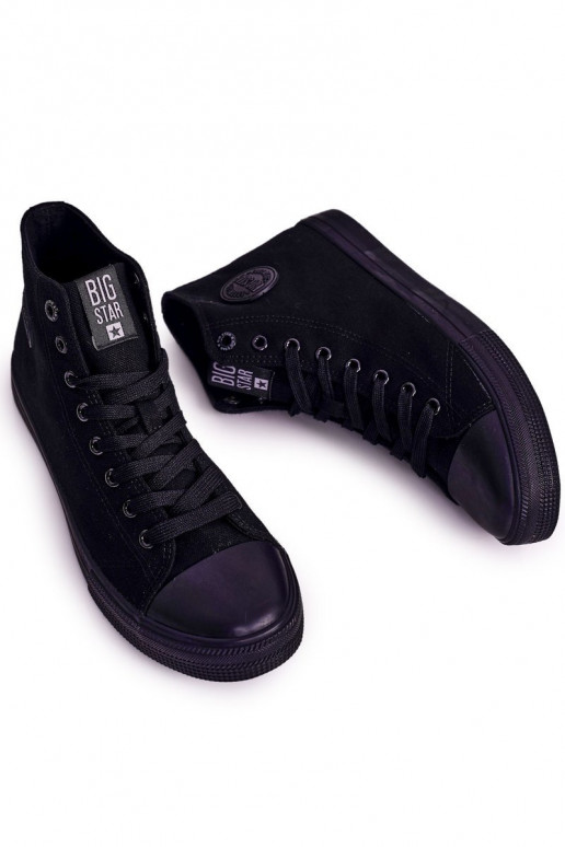 Chaussures de loisirs modèle classique à semelles BIG STAR FF174550 couleur noir