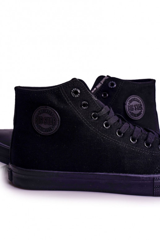 Chaussures de loisirs modèle classique à semelles BIG STAR FF174550 couleur noir