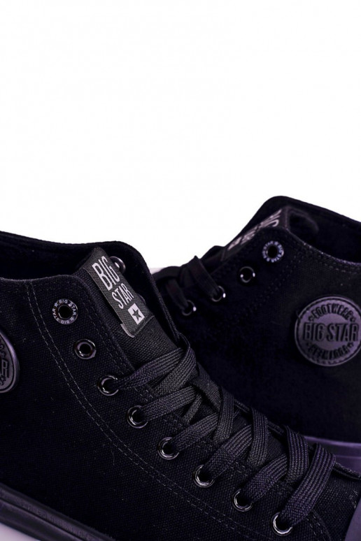 Chaussures de loisirs modèle classique à semelles BIG STAR FF174550 couleur noir