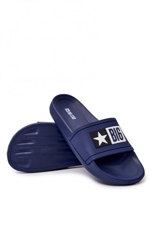 Chaussons Big Star DD174701 bleu foncé
