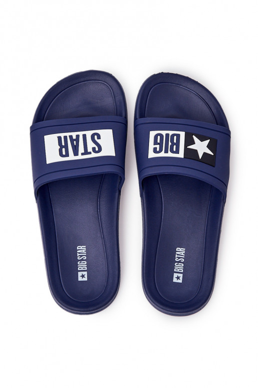 Chaussons Big Star DD174701 bleu foncé