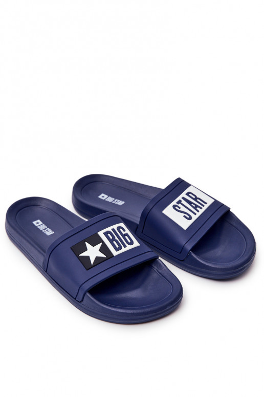Chaussons Big Star DD174701 bleu foncé