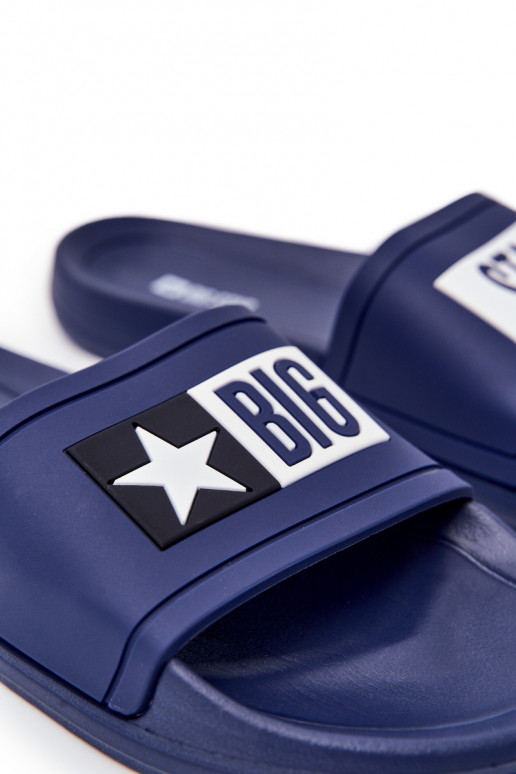 Chaussons Big Star DD174701 bleu foncé