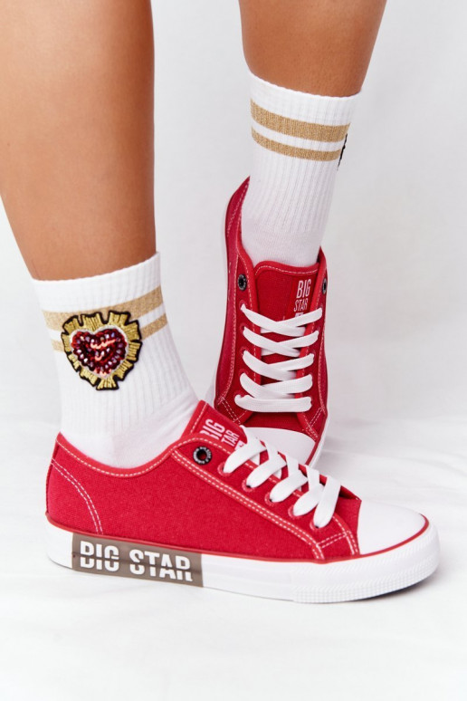 Chaussures femme BIG STAR HH274115 rouge Chaussures femme BIG STAR HH274115 rouge