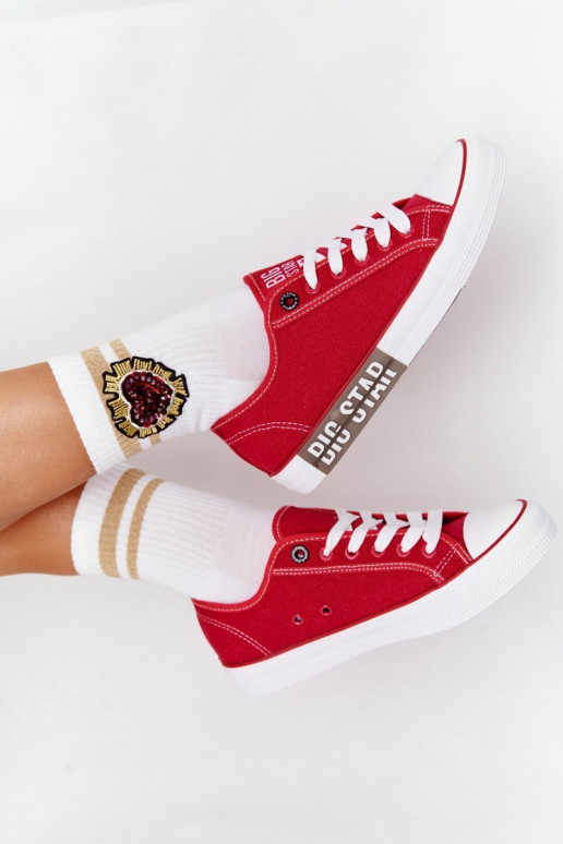 Chaussures femme BIG STAR HH274115 rouge Chaussures femme BIG STAR HH274115 rouge