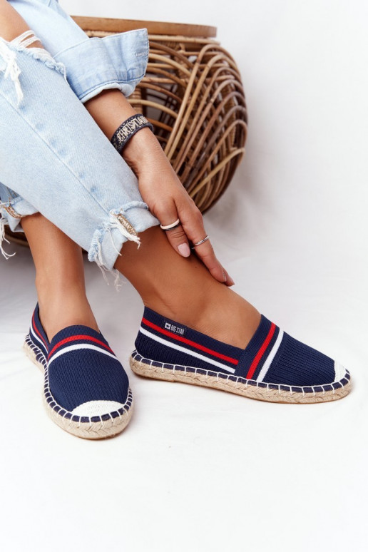 espadrilles Big Star HH274483 bleu foncé