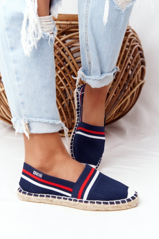 espadrilles Big Star HH274483 bleu foncé