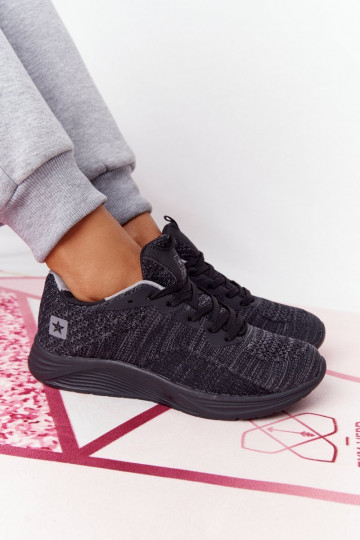 Chaussures style sport Comfort Foam couleur noir Longue Distance