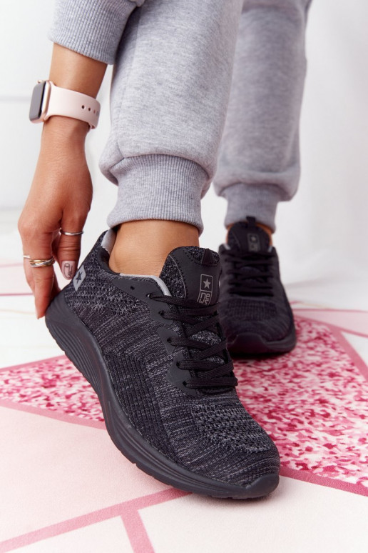 Chaussures style sport Comfort Foam couleur noir Longue Distance