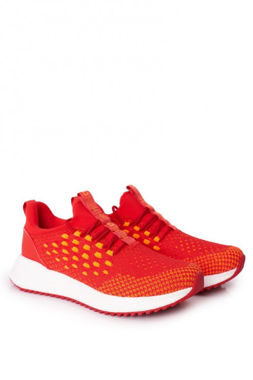 pour hommes chaussures de style sportif Memory Foam Big Star FF174240 couleur rouge
