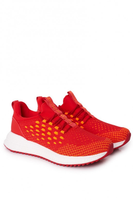 pour hommes chaussures de style sportif Memory Foam Big Star FF174240 couleur rouge