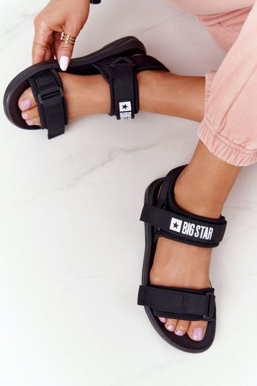 Sandales style sport Big Star HH274A024 couleur noir