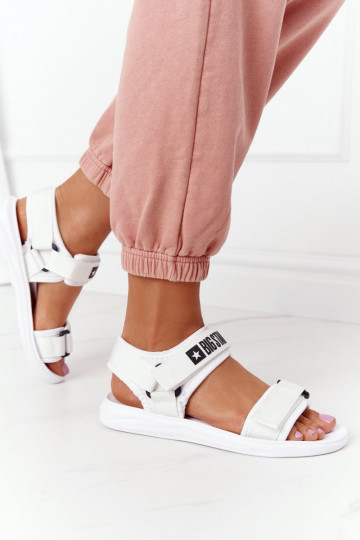 Sandales style sport Big Star HH274A026 couleur blanc