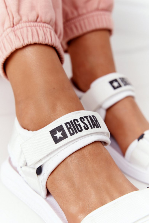 Sandales style sport Big Star HH274A026 couleur blanc Sandales style sport Big Star HH274A026 couleur blanc