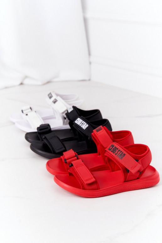 Sandales style sport Big Star HH274A026 couleur blanc Sandales style sport Big Star HH274A026 couleur blanc