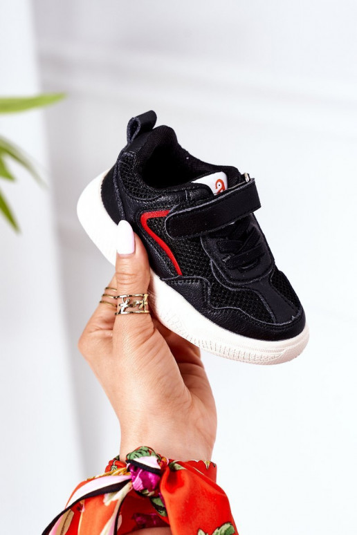 Chaussures de sport pour enfants, baskets modèle chaussures couleur noire Fun Chaussures de sport pour enfants, baskets modèle chaussures couleur noire Fun