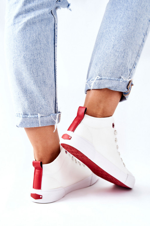 chaussures casual avec semelles Cross Jeans II2R4033C couleur blanc