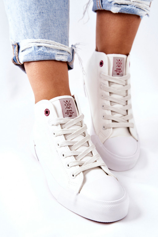 chaussures casual avec semelles Cross Jeans II2R4033C couleur blanc