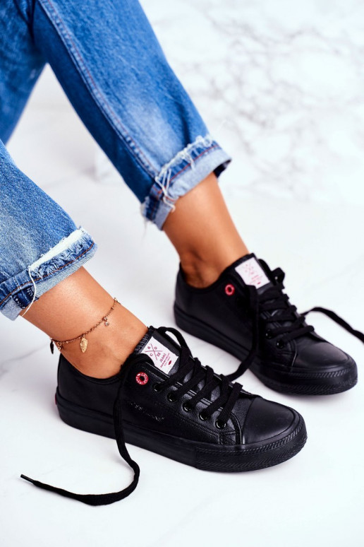 Chaussures femme Cross Jeans couleur noir DD2R4029 Chaussures femme Cross Jeans couleur noir DD2R4029