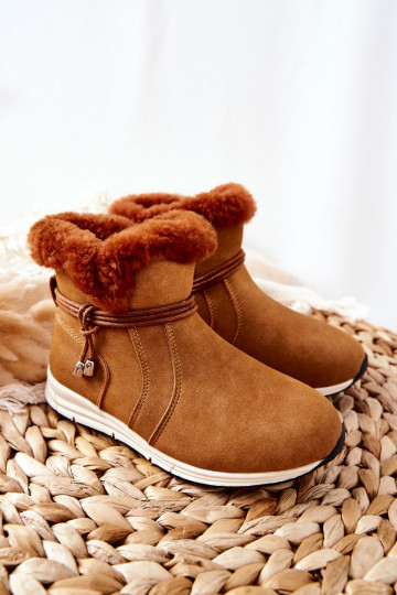 Bottes de neige enfant Big Star BB374058BS marron 2
