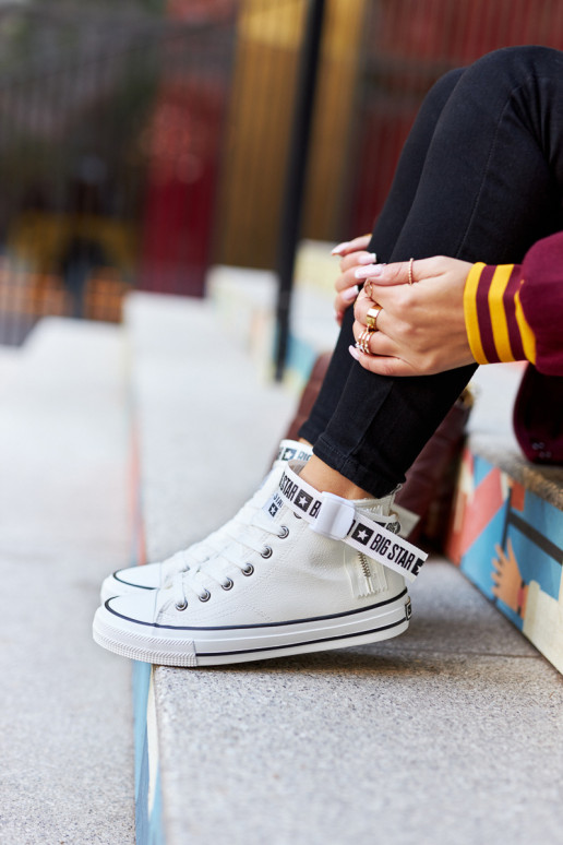 chaussures de loisirs chauffées Big Star GG274027 couleur blanche