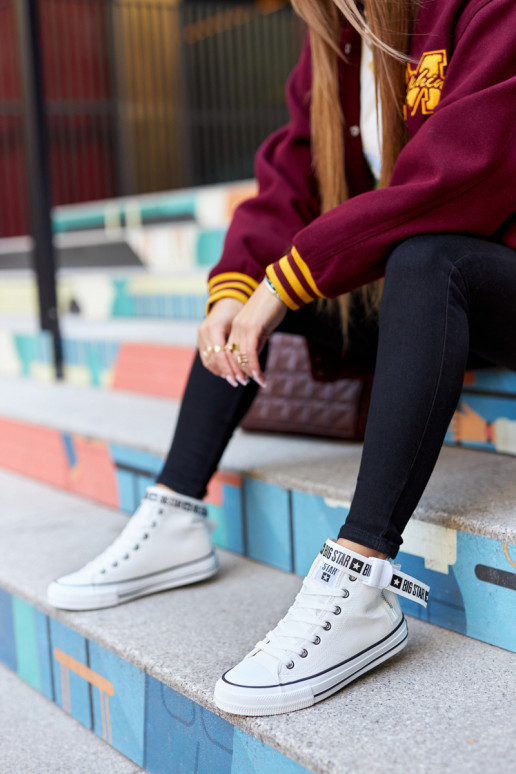 chaussures de loisirs chauffées Big Star GG274027 couleur blanche