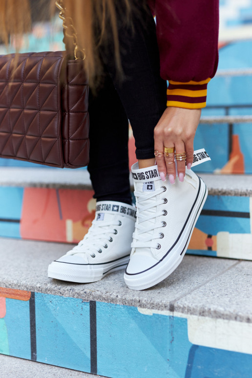 chaussures de loisirs chauffées Big Star GG274027 couleur blanche