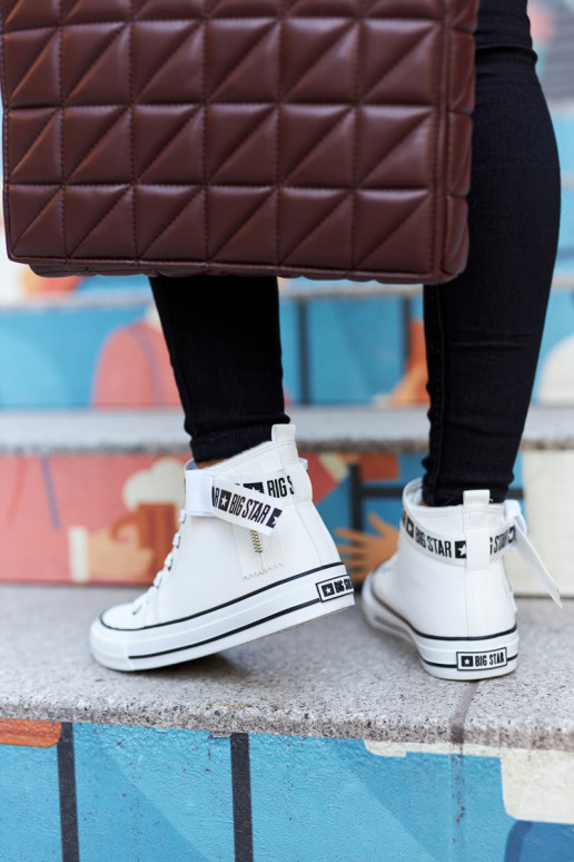 chaussures de loisirs chauffées Big Star GG274027 couleur blanche