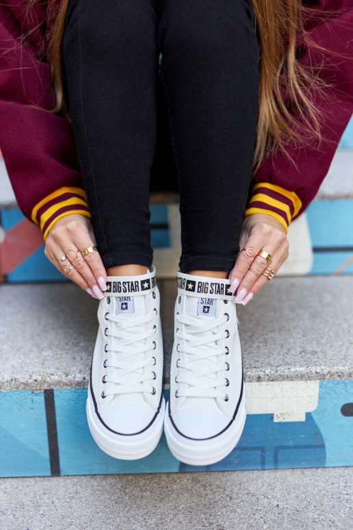 chaussures de loisirs chauffées Big Star GG274027 couleur blanche